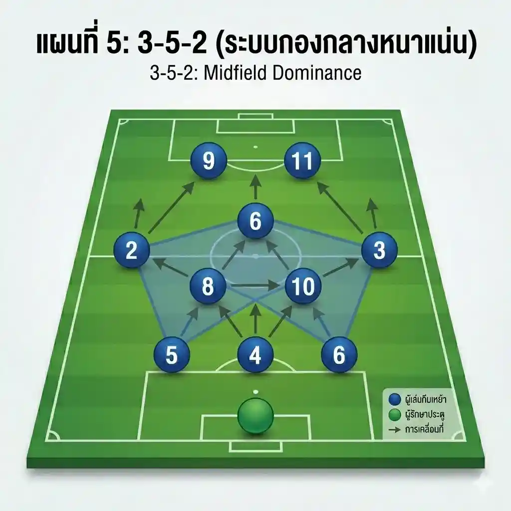 แผนนฟุตบอล 3-5-2